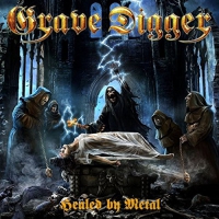 Grave Digger - Healed By Metal vinyl cover