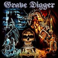 Grave Digger - Rheingold (Green) vinyl cover