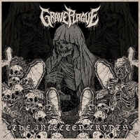 Grave Plague - The Infected Crypts ' ' vinyl cover