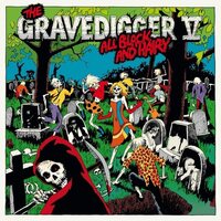Gravedigger V - All Black And Hairy vinyl cover