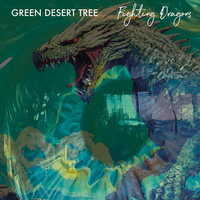 Green Desert Tree - Fighting Dragons  vinyl cover