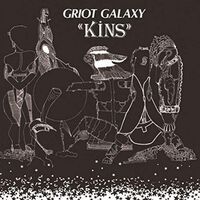 Griot Galaxy - Kins Black-White Splatter Liquid Darkness I  Rsd vinyl cover
