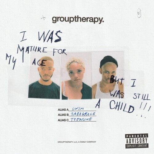 Grouptherapy. - I Was Mature For My Age But I Was Still A Child vinyl cover