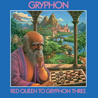 Gryphon - Red Queen To Gryphon Three (Translucent Blue) vinyl cover
