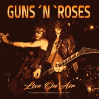 Guns N Roses - Live On Air 1991 & 1992 vinyl cover