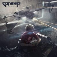Gunship - The Drone Racing League vinyl cover