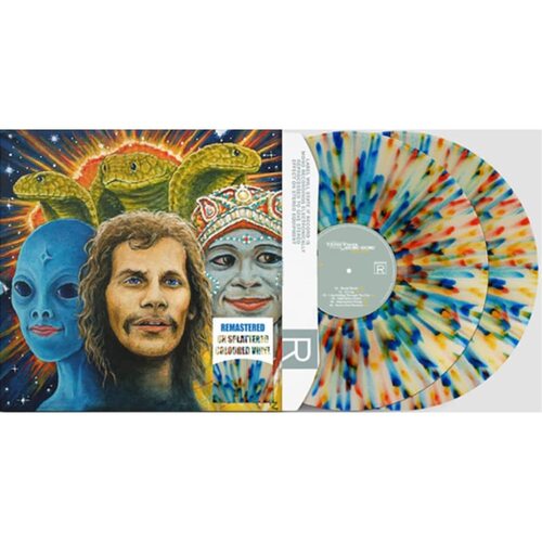 Guru Guru - Three Faces Of Guru Guru (Multicolor Splatter) vinyl cover