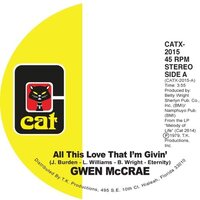 Gwen McCrae - All This Love That I'm Giving vinyl cover