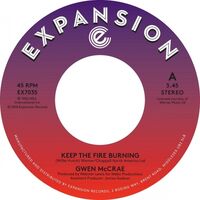 Gwen Mccrae - Keep The Fire Burning / Funky Sensation vinyl cover