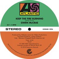 Gwen Mccrae - Keep The Fire Burning / Funky Sensation vinyl cover