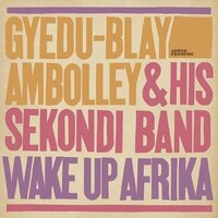 Gyedu-Blay Ambolley - Wake Up Afrika vinyl cover