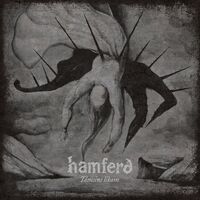 Hamferd - Támsins Likam Light Gray/Black Marbled vinyl cover