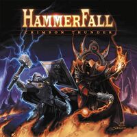 Hammerfall - Crimson Thunder vinyl cover