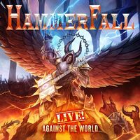 Hammerfall - Live! Against The World (Orange vinyl) vinyl cover