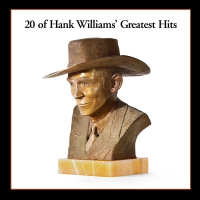 Hank Williams Sr. - 20 Greatest Hits vinyl cover