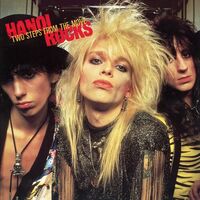 Hanoi Rocks - Two Steps From The Move (Translucent Red) vinyl cover