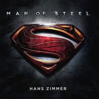 Hans Zimmer - Man Of Steel vinyl cover