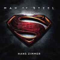 Hans Zimmer - Man Of Steel vinyl cover