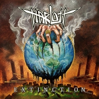 Harlott - Extinction vinyl cover