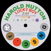 Harold Hutton - Lucky Boy/Thinkin' About You vinyl cover
