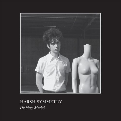 Harsh Symmetry - Display Model (Transparent Red With Black Splatter) vinyl cover