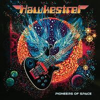 Hawkestrel - Pioneers Of Space (Red vinyl) vinyl cover