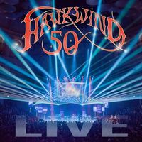 Hawkwind - 50 Live vinyl cover