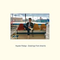 Hayden Pedigo - Greetings From Amarillo (Blue) vinyl cover