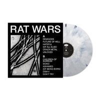 HEALTH - RAT WARS (Black Cobweb) vinyl cover
