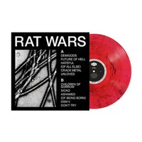 HEALTH - RAT WARS (Red Smoke) vinyl cover