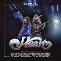 Heart - Live In Atlantic City vinyl cover