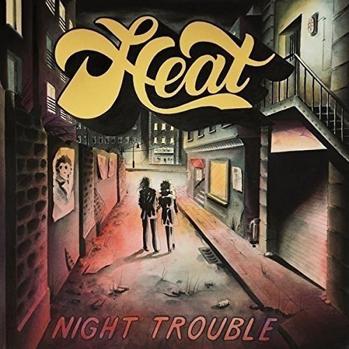 Heat - Night Trouble vinyl cover