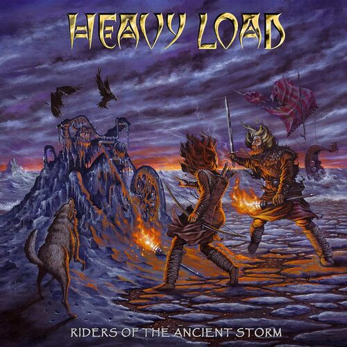 Heavy Load - Riders of the Ancient Storm vinyl cover