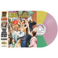Hellogoodbye - Zombies! Alien! Vampires! Dinosaurs! (B-Sides) vinyl cover