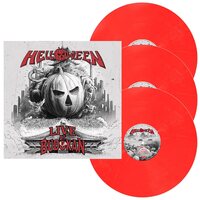 Helloween - Live At Budokan (Marble Red & White) vinyl cover