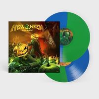 Helloween - Straight Out Of Hell (Light Green & Ocean Blue) vinyl cover