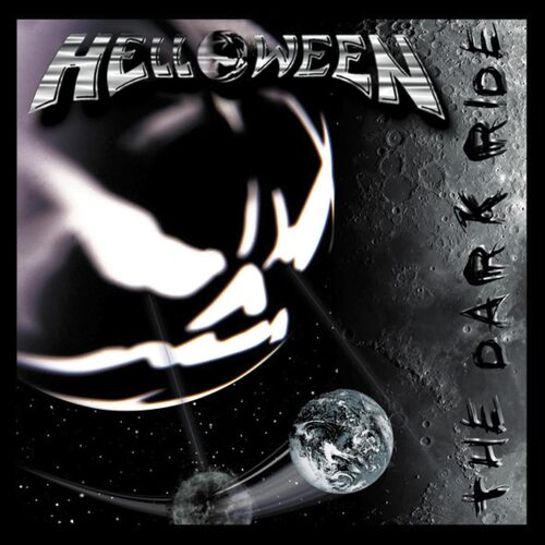 Helloween - The Dark Ride (Blue/White marbled) vinyl cover