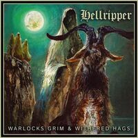Hellripper - Warlocks Grim & Withered Hags (Gold) vinyl cover