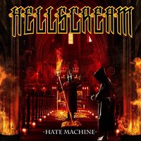 Hellscream - Hate Machine vinyl cover