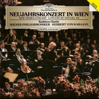 Herbert Von Karajan - New Year's Concert In Vienna 1987 vinyl cover