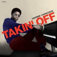 Herbie Hancock - Takin Off Red Tracks vinyl cover