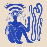 Hiatus Kaiyote - Love Heart Cheat Code (Blue) vinyl cover