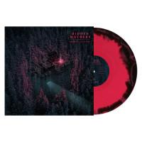 Hidden Mothers - Erosion / Avulsion (Black & Pink Merge) vinyl cover