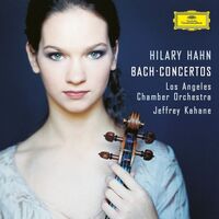Jeffrey Kahane - J.s. Bach: Violin Concerto No.2 In E, Bwv 1042; Violin Concerto No.1 I vinyl cover