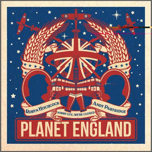 Hitchcock, Robyn / Partridge, Andy - Planet England vinyl cover