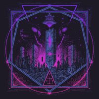 Hollywood Burns - The Age Of The Saucers vinyl cover