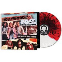 Hollywood Rose - The Roots of Guns N' Roses (Red/White Splatter) vinyl cover