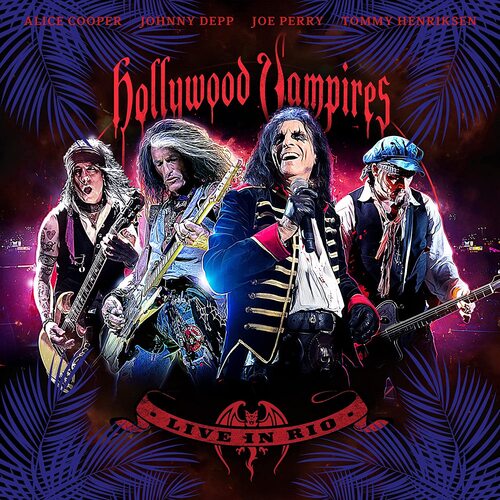 Hollywood Vampires - Live In Rio vinyl cover