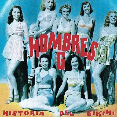 Hombres G - Historia Del Bikini vinyl cover