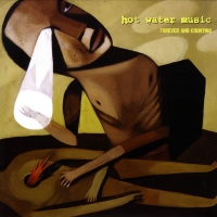 Hot Water Music - Forever And Counting Black/gold vinyl cover